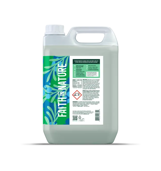 Faith in Nature Aloe Vera & Rosemary wasmiddel 5L navul mild
