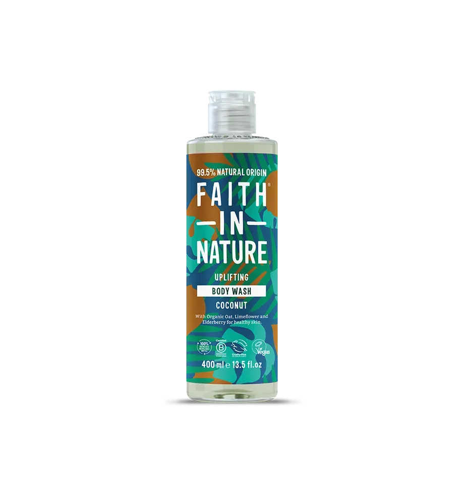 Faith in Nature Coconut douchegel 400ml hydraterend