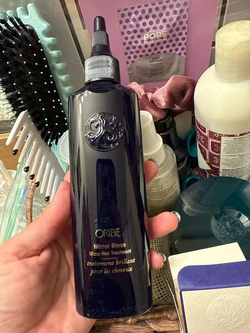 Oribe Mirror Rinse Glass Hair Treatment haarmasker standaard glans
