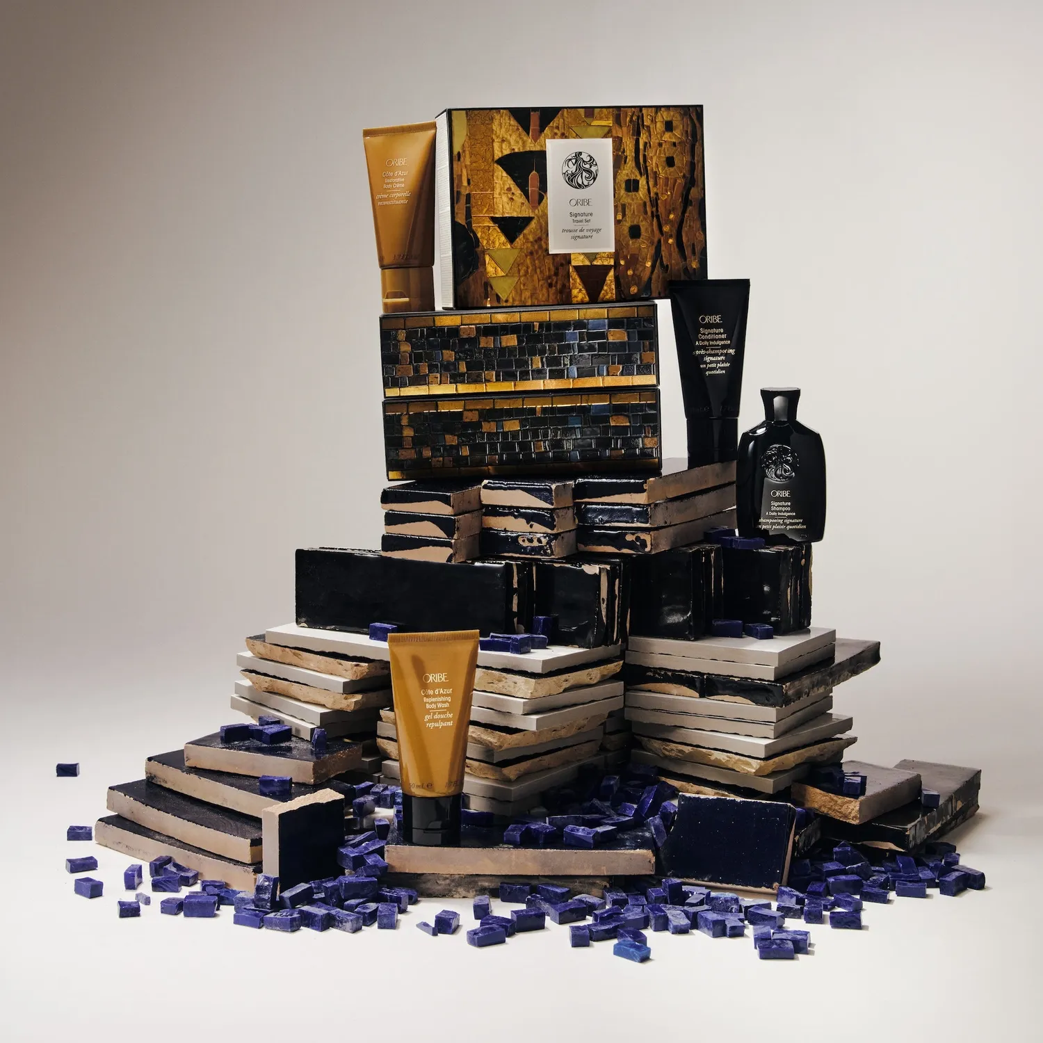 Oribe Signature reisset Set shampoo body mini