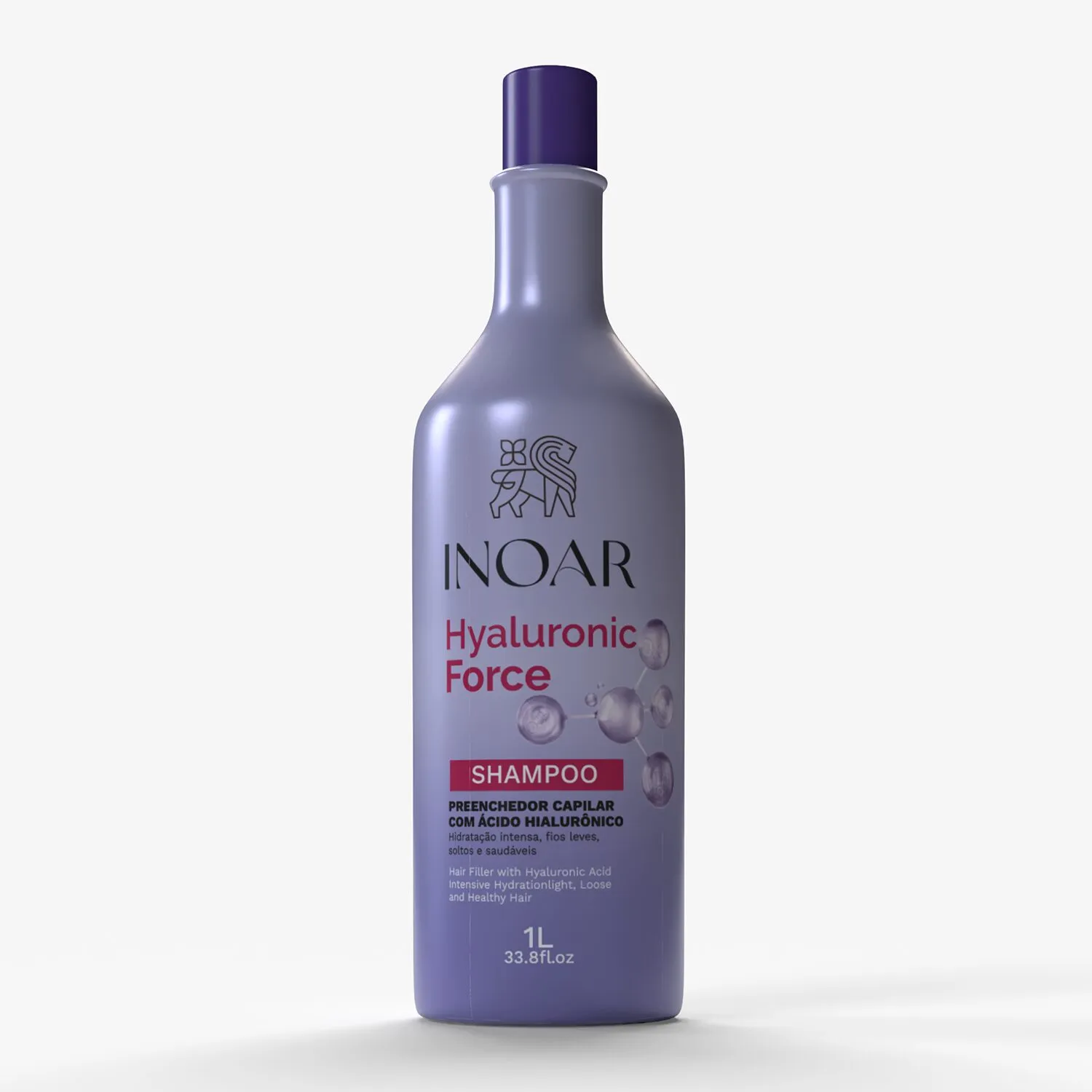 Inoar Hyaluronic Force Shampoo hyaluronzuur