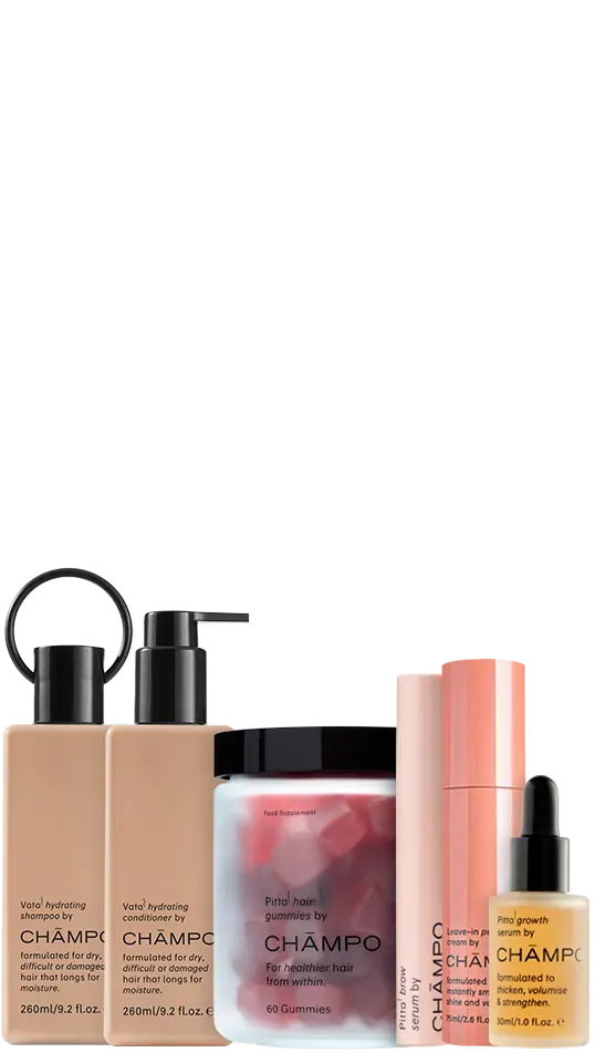 Chāmpo Vata Complete Hydrating System haarset droog haar