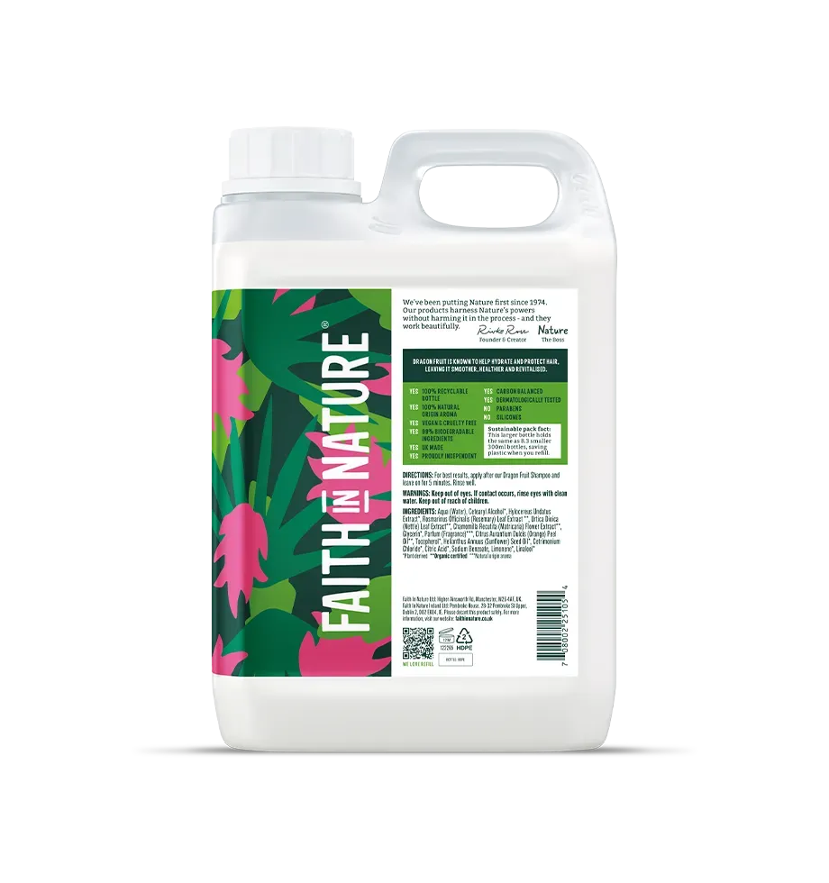 Faith in Nature Dragon Fruit conditioner 2,5L vet haar
