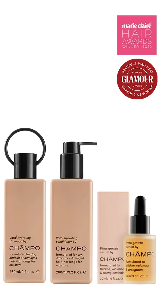 Chāmpo Vata hydrating system haarset droog haar