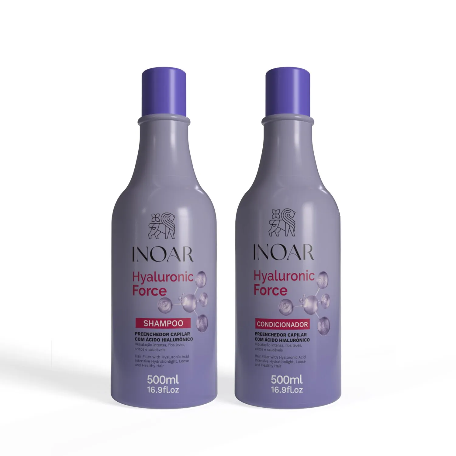 Inoar Hyaluronic Force Shampoo hyaluronzuur