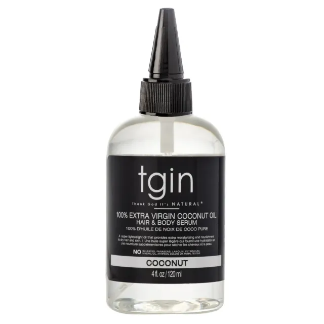 TGIN Coconut Oil Hydrating haarserum 4 oz droog haar