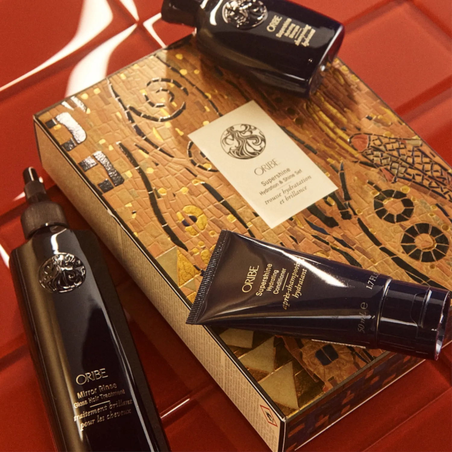 Oribe Supershine Hydration & Shine Set haarset glans 3-delig