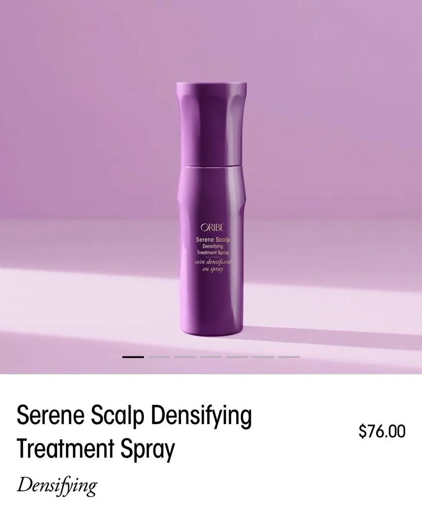 Oribe Serene Scalp Densifying Treatment Spray spray standaard voller