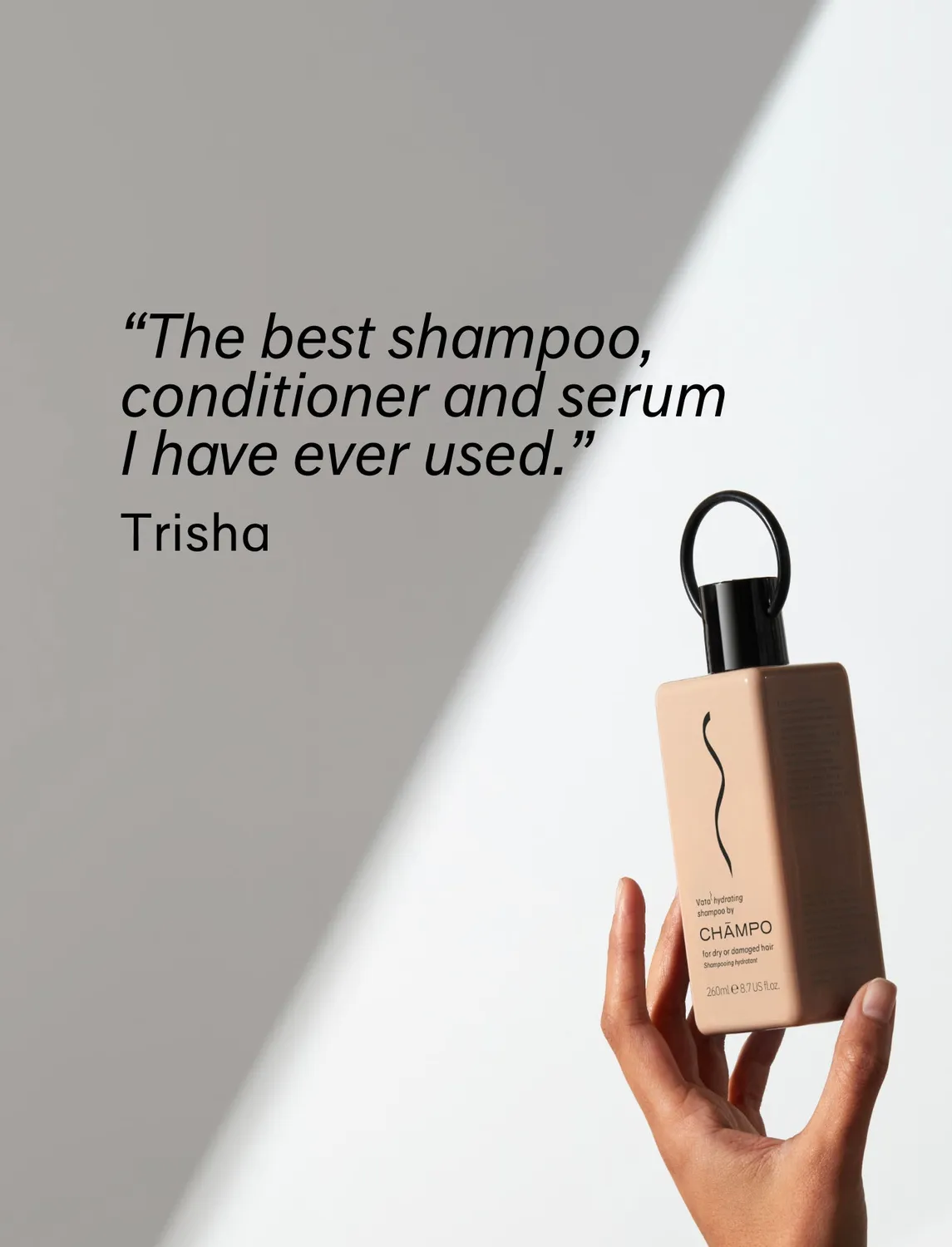 Chāmpo Vata Hydrating Collection shampoo+conditioner 2x260ml