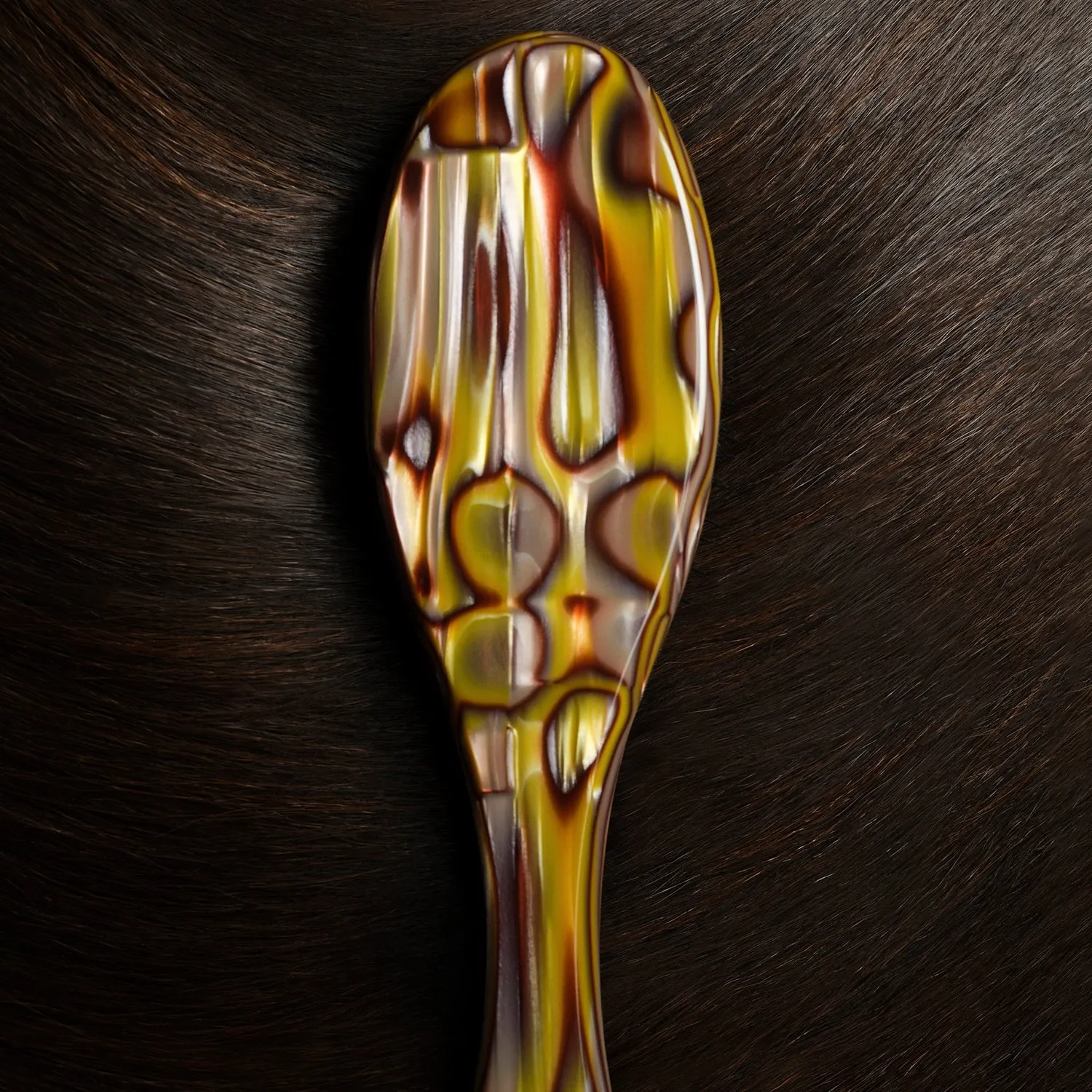 Oribe Italian Resin Flat Brush haarborstel zwijnshaar
