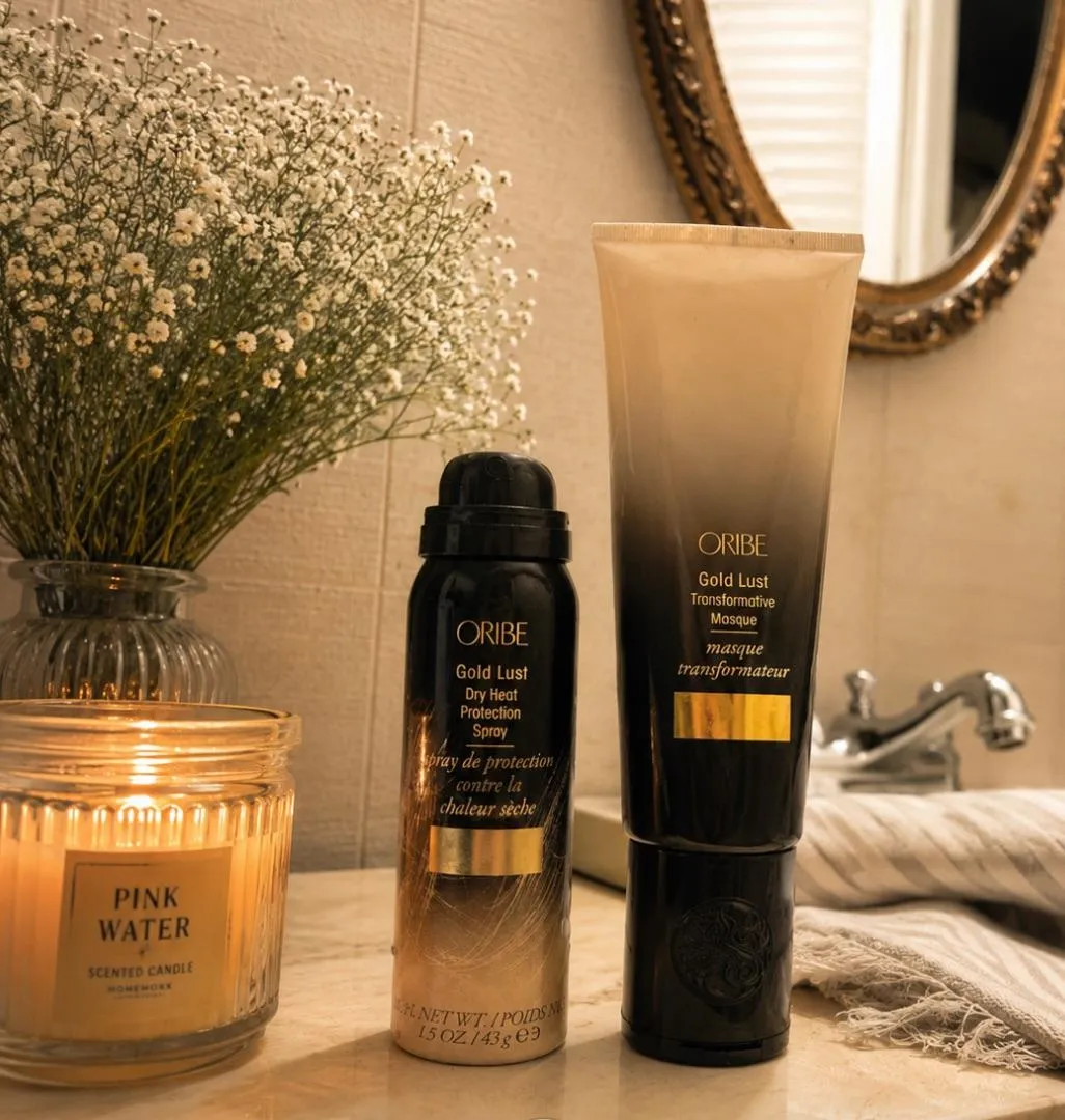 Oribe Gold Lust Dry Heat Protection spray Standard hitte