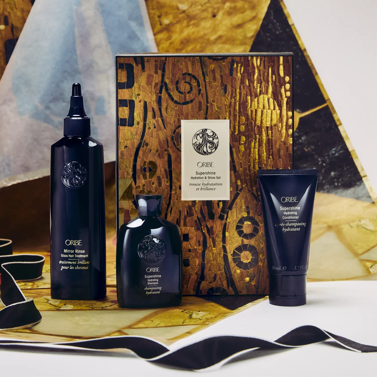 Oribe Supershine Hydration & Shine Set haarset glans 3-delig