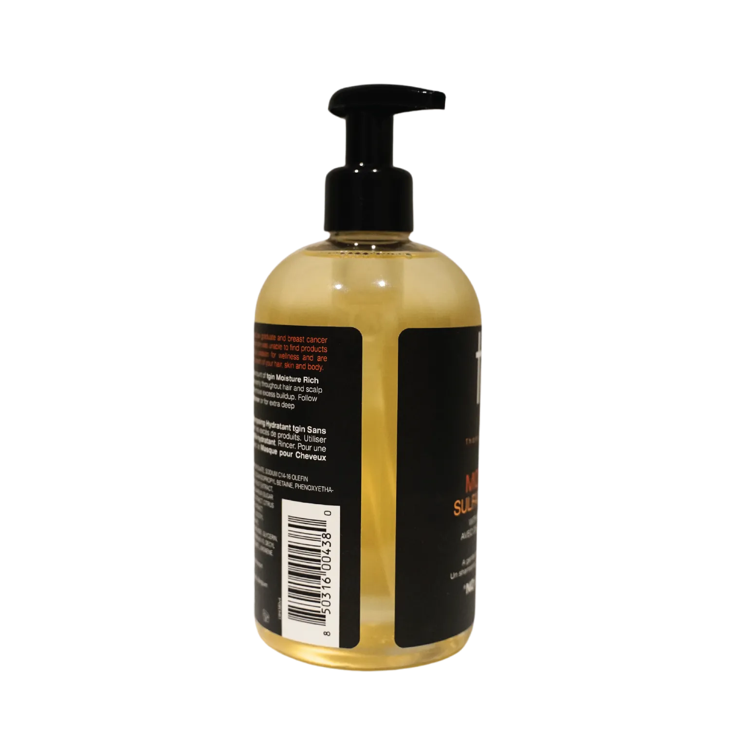 TGIN Moisture Rich Sulfate-Free Shampoo 13 oz milde reiniging