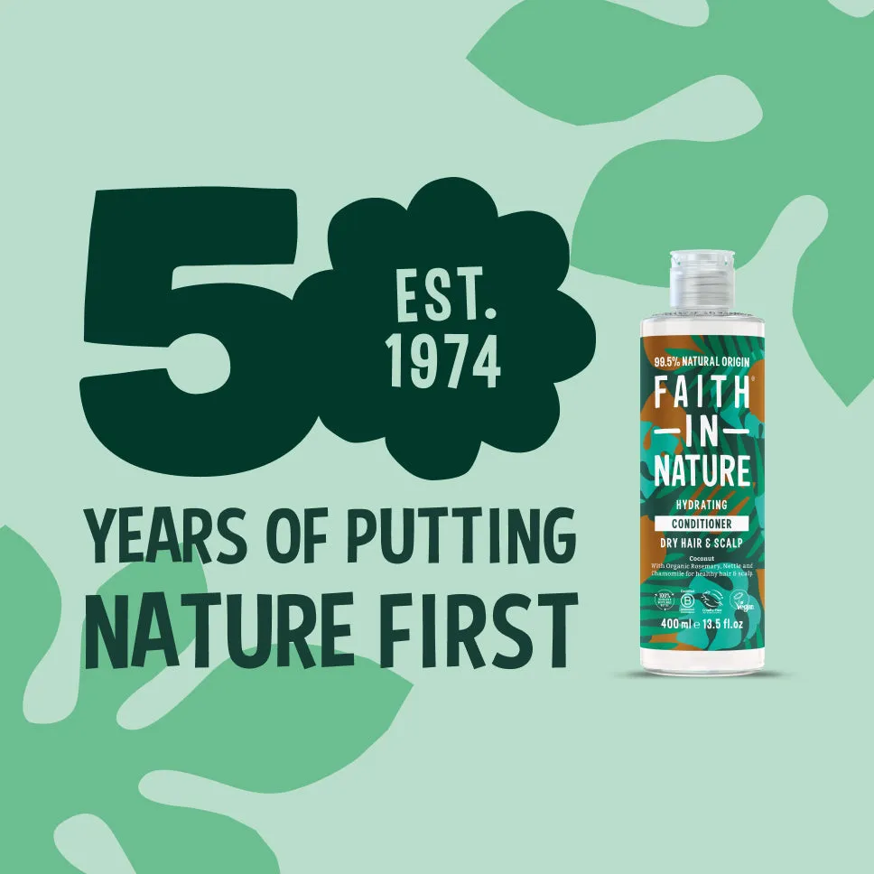 Faith in Nature Coconut conditioner 400ml droog haar
