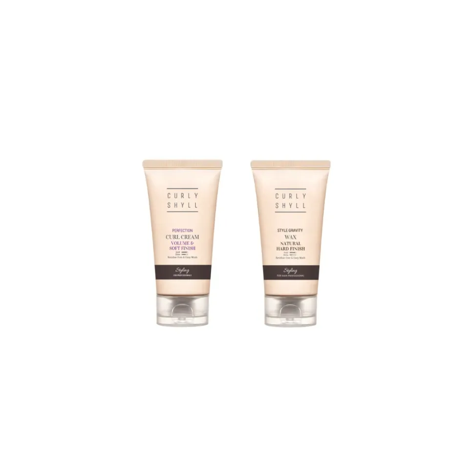 Curly Shyll Styling Travel Kit krulcreme wax 2x30ml