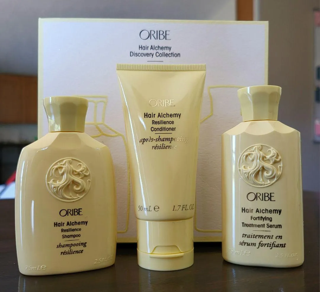 Oribe Hair Alchemy Discovery conditioner set breekbaar haar