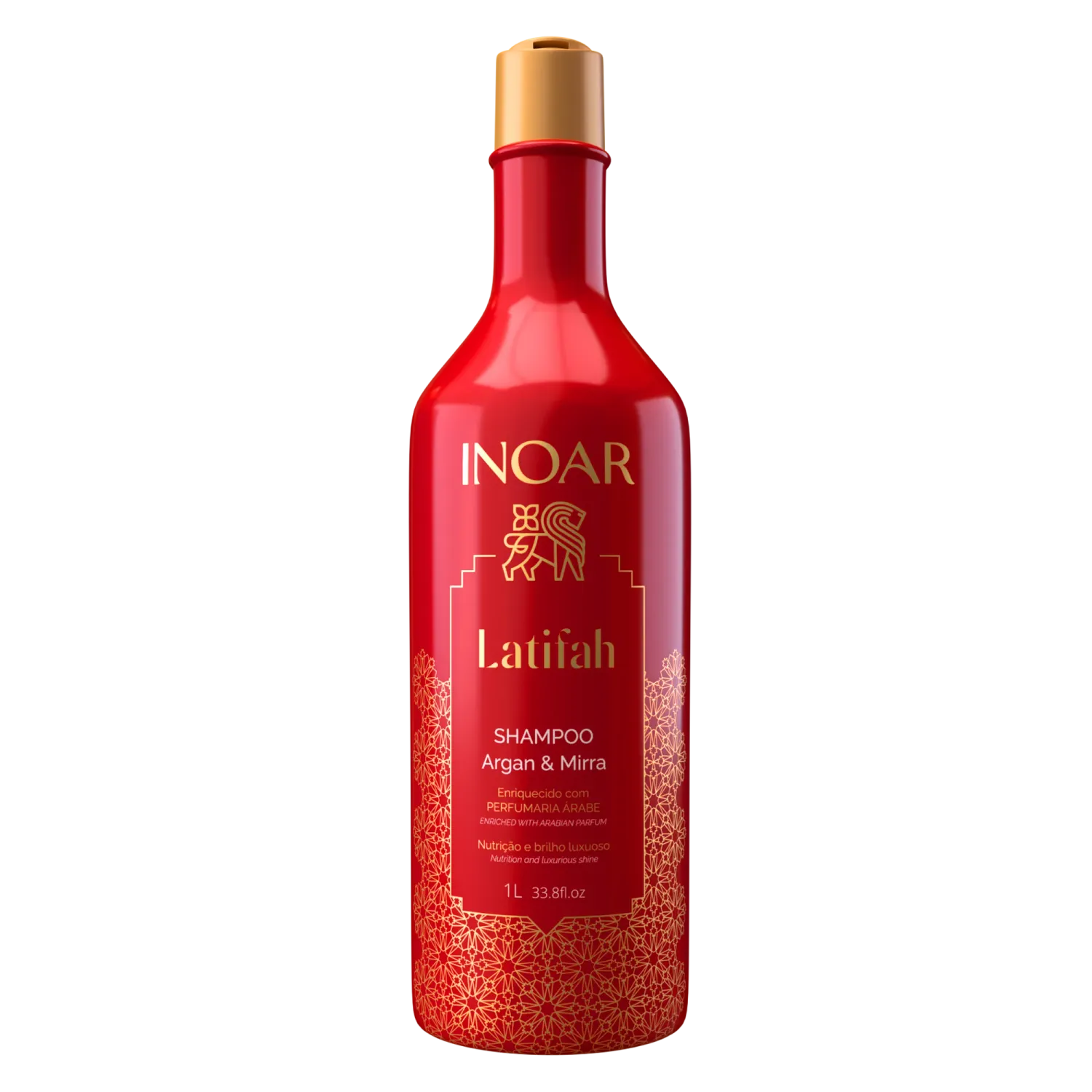 Inoar Latifah shampoo argan luxe glans