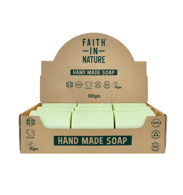 Faith in Nature Aloe Vera zeep 18 stuks plasticvrij