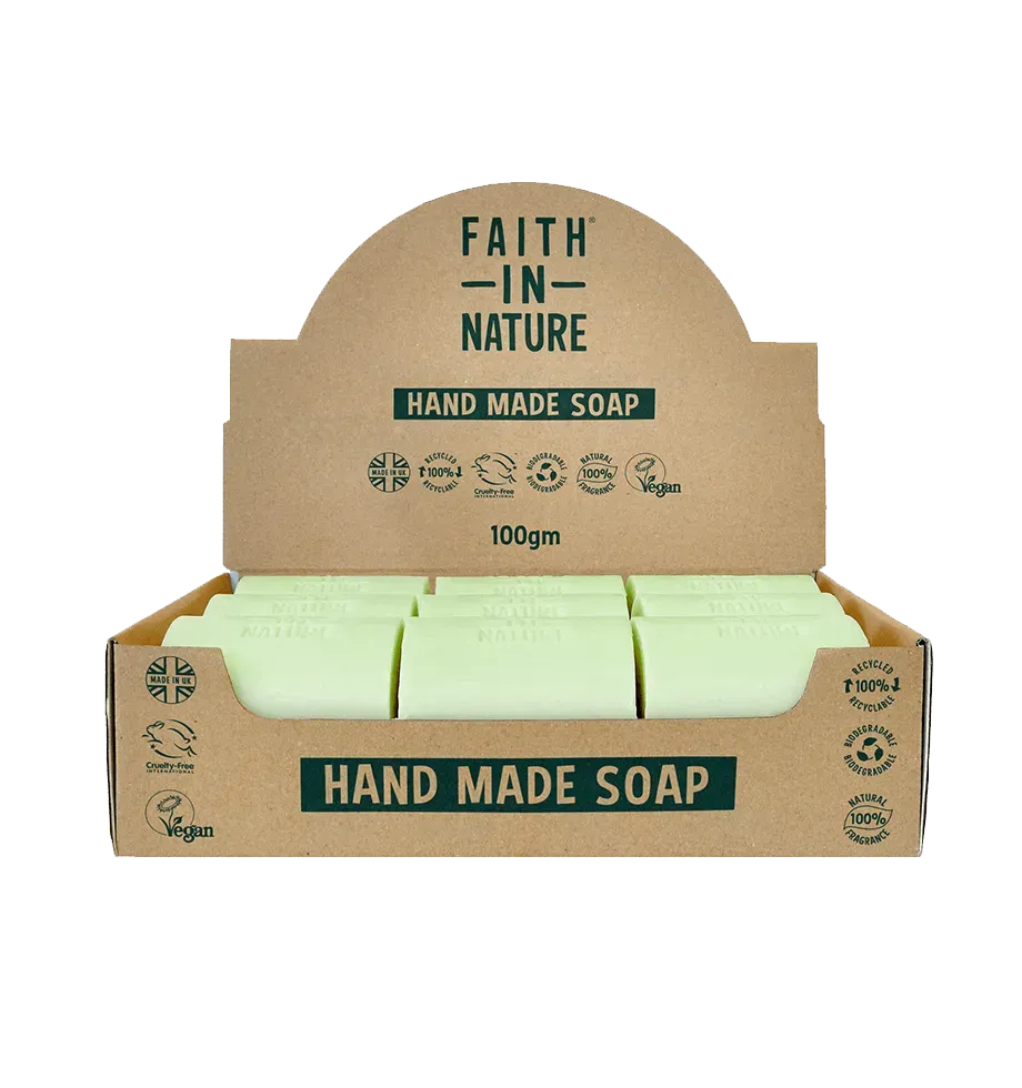 Faith in Nature Aloe Vera zeep 18 stuks plasticvrij