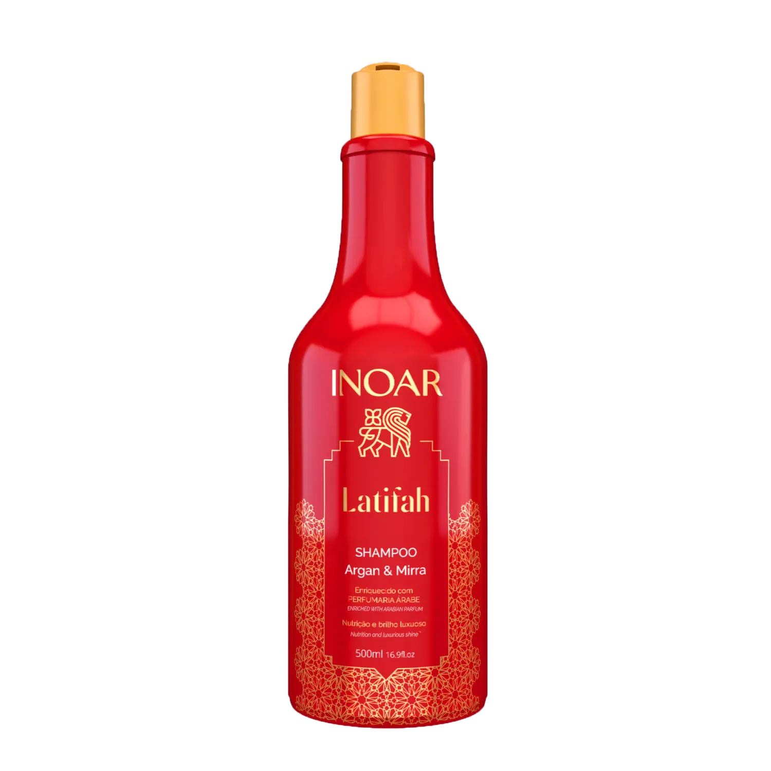 Inoar Latifah shampoo argan luxe glans