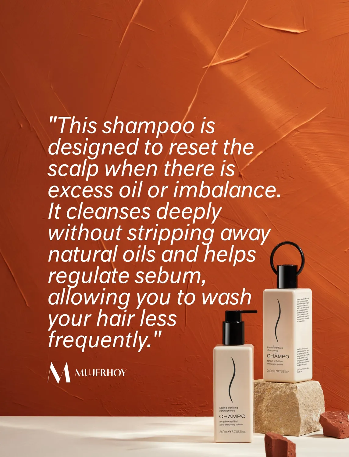 Châmpo Balancing haarset 2x260ml vet haar