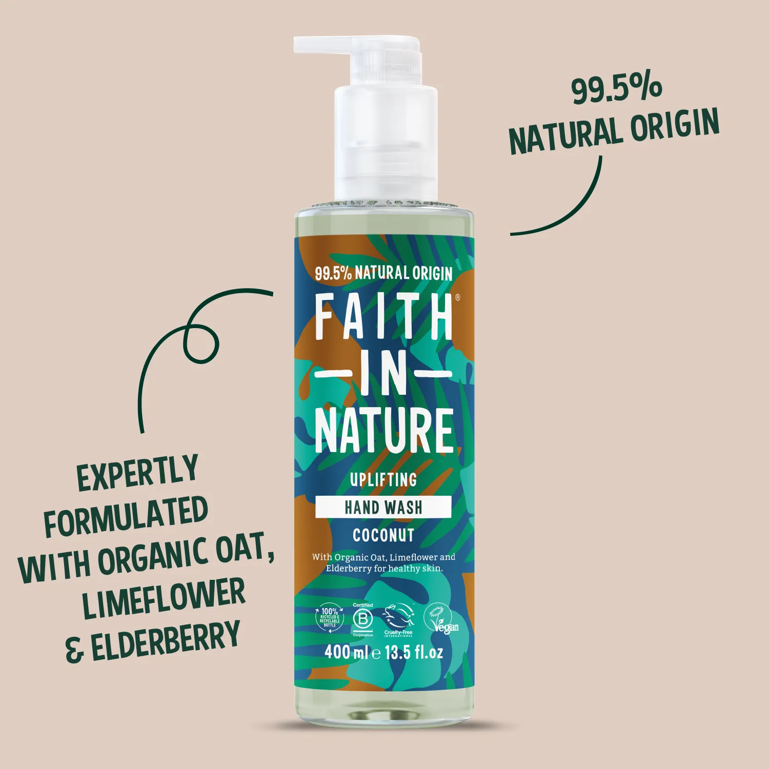 Faith in Nature Coconut handzeep duo vegan