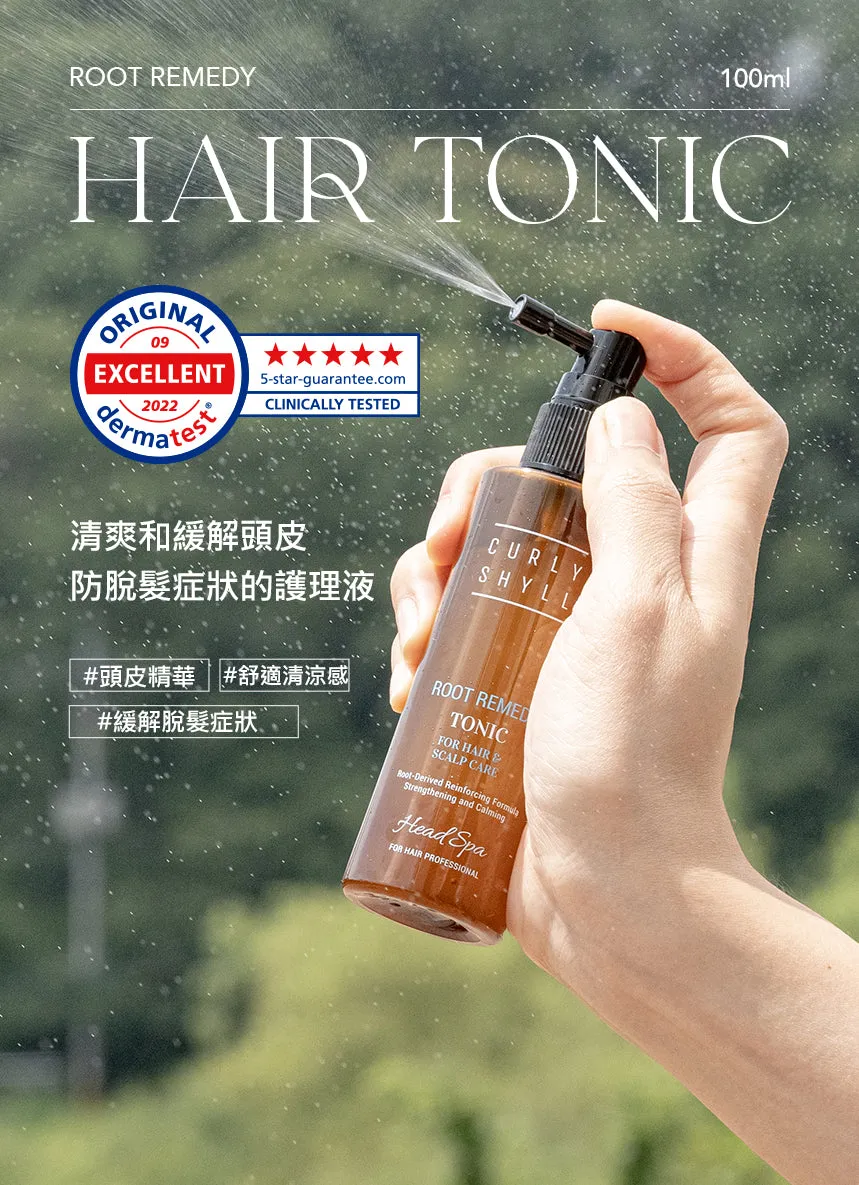 Curly Shyll Root Remedy Tonic haartonic 100ml verkoelend