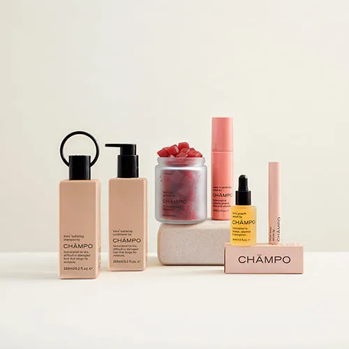 Chāmpo Vata Complete Hydrating System haarset droog haar