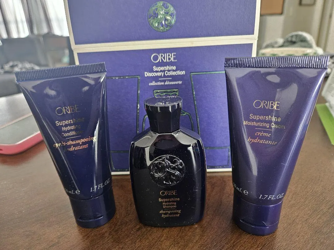 Oribe Supershine Discovery Collection haarset travel glans