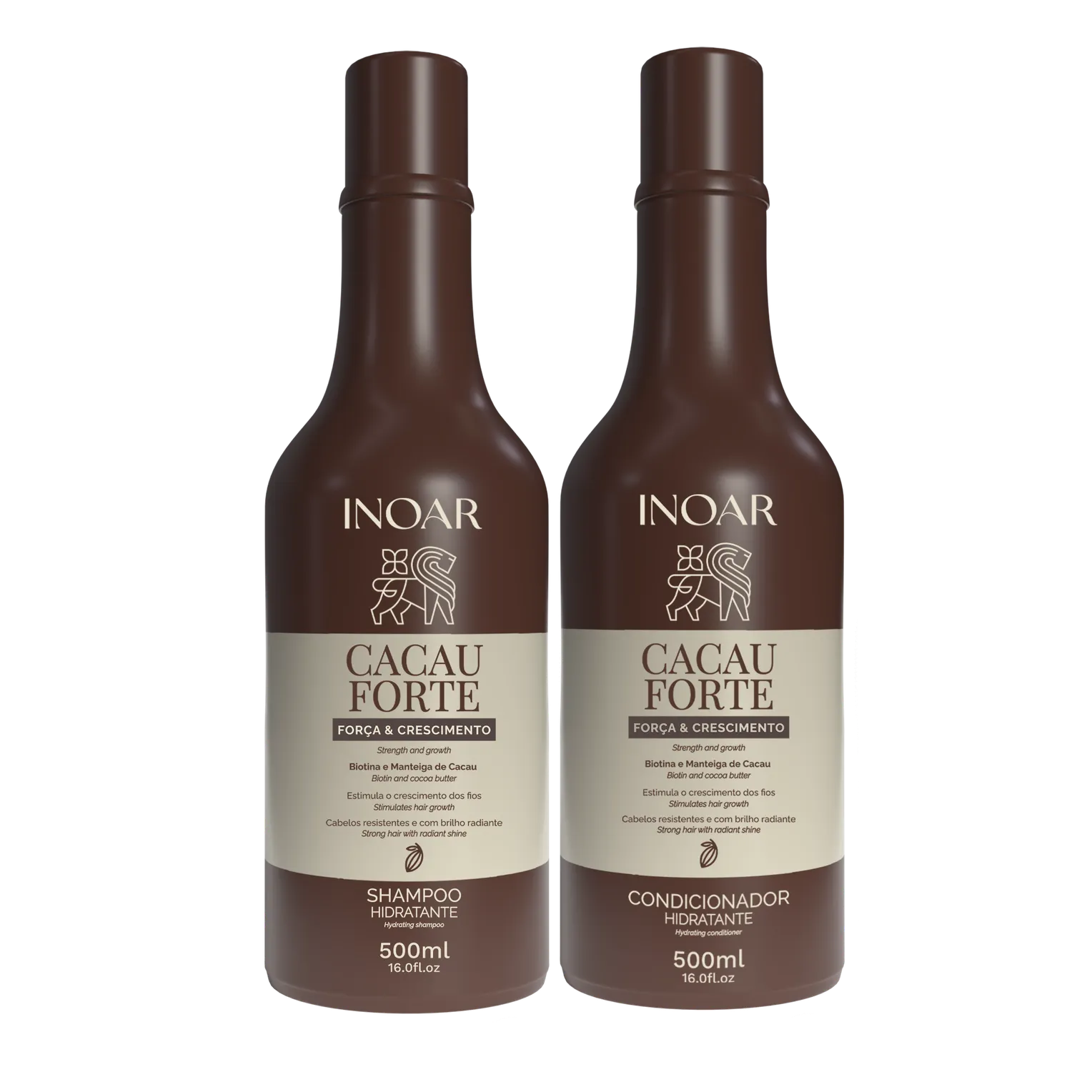 Inoar Cacau Forte shampoo cacaoboter kracht