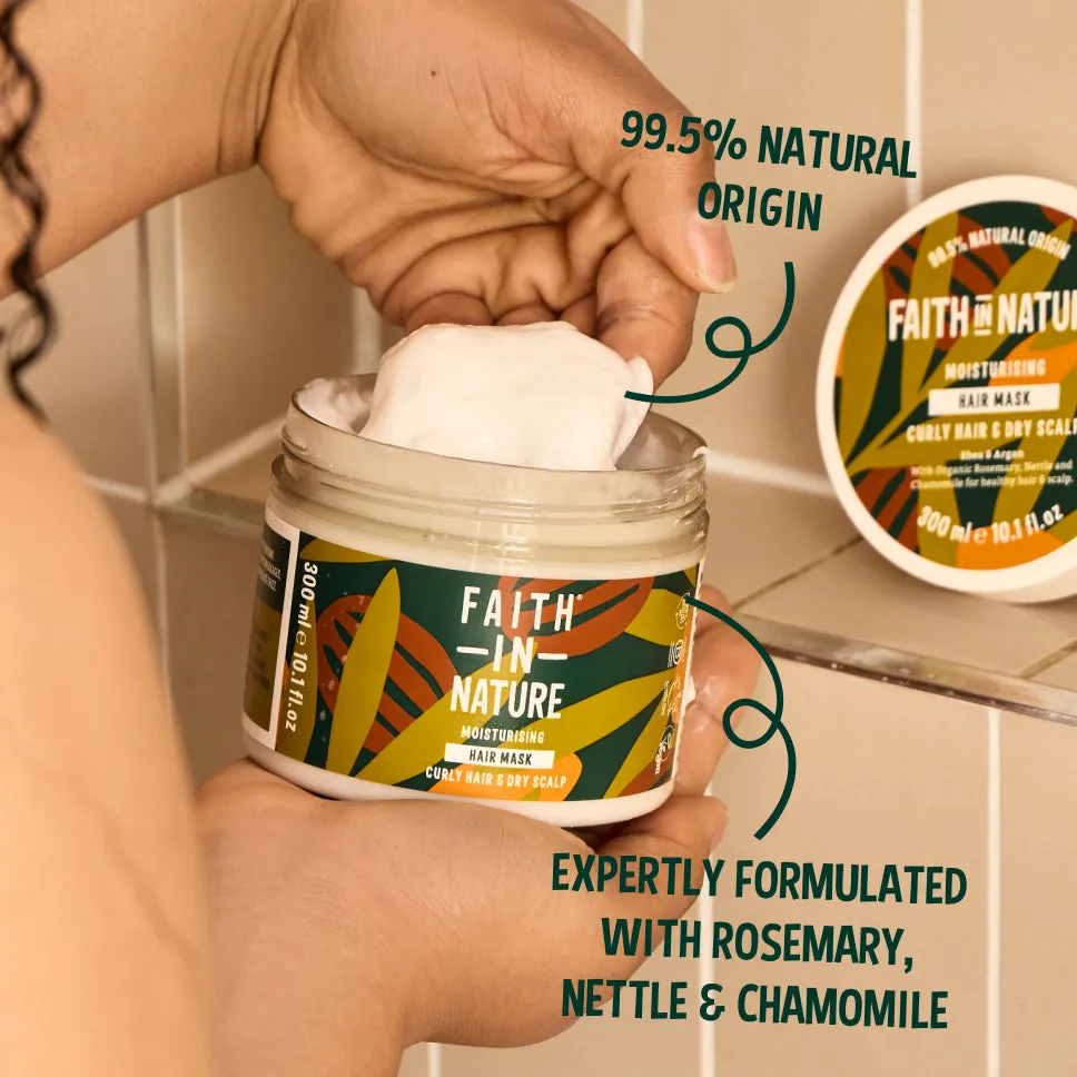 Faith in Nature Shea & Argan haarmasker voor droog haar