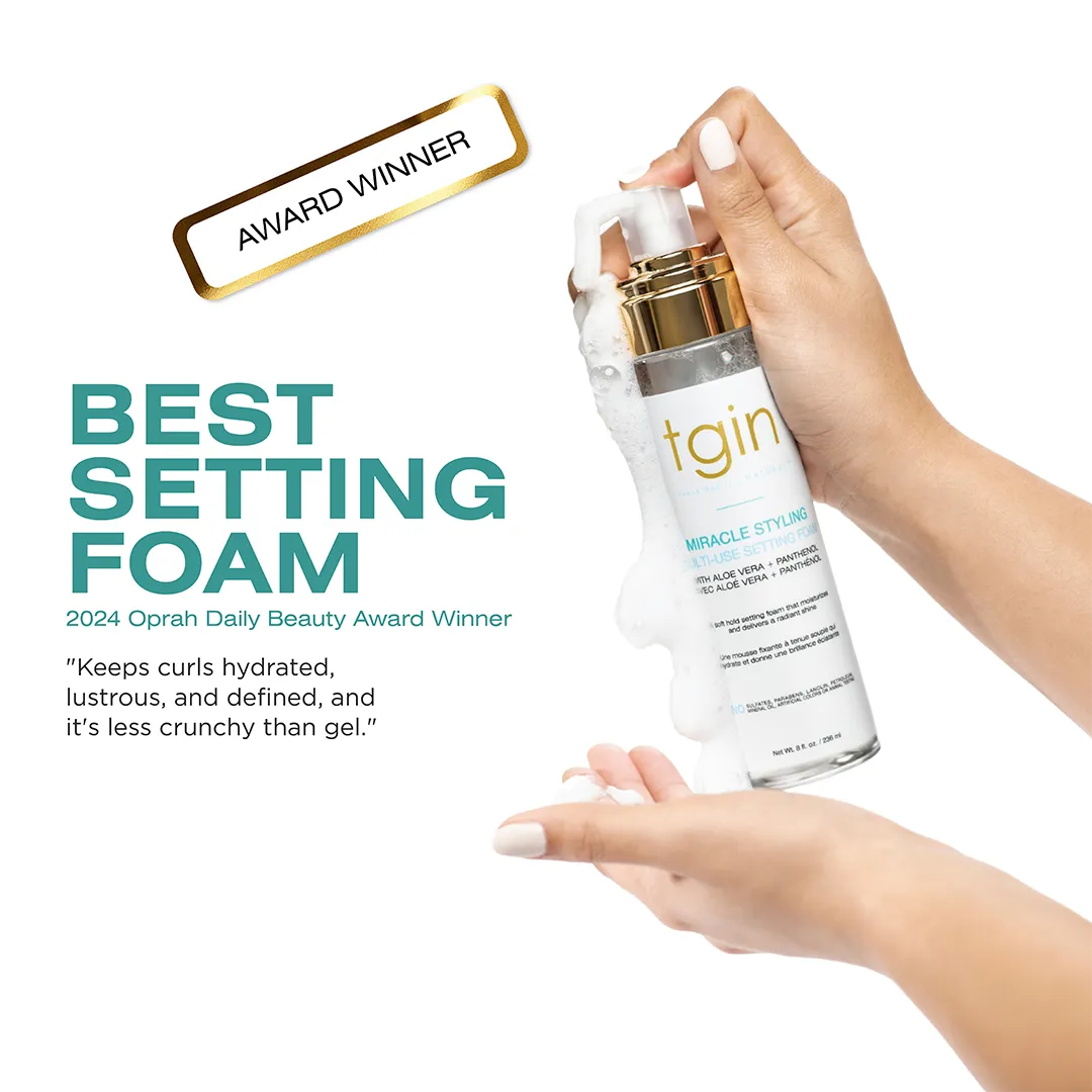 TGIN Miracle Styling Setting Foam stylingsschuim 8 oz