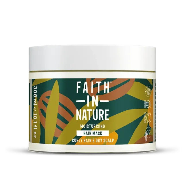 Faith in Nature Shea & Argan haarmasker voor droog haar