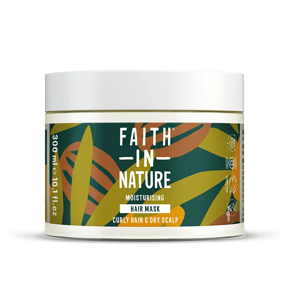 Faith in Nature Shea & Argan haarmasker voor droog haar
