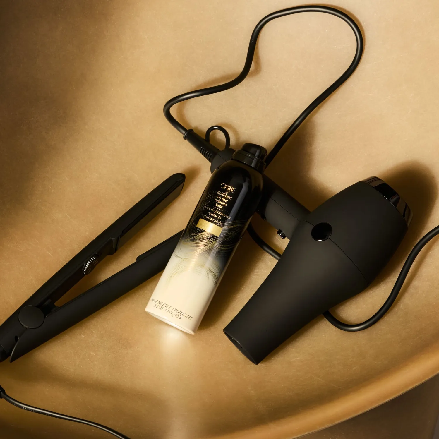 Oribe Gold Lust Dry Heat Protection spray Standard hitte