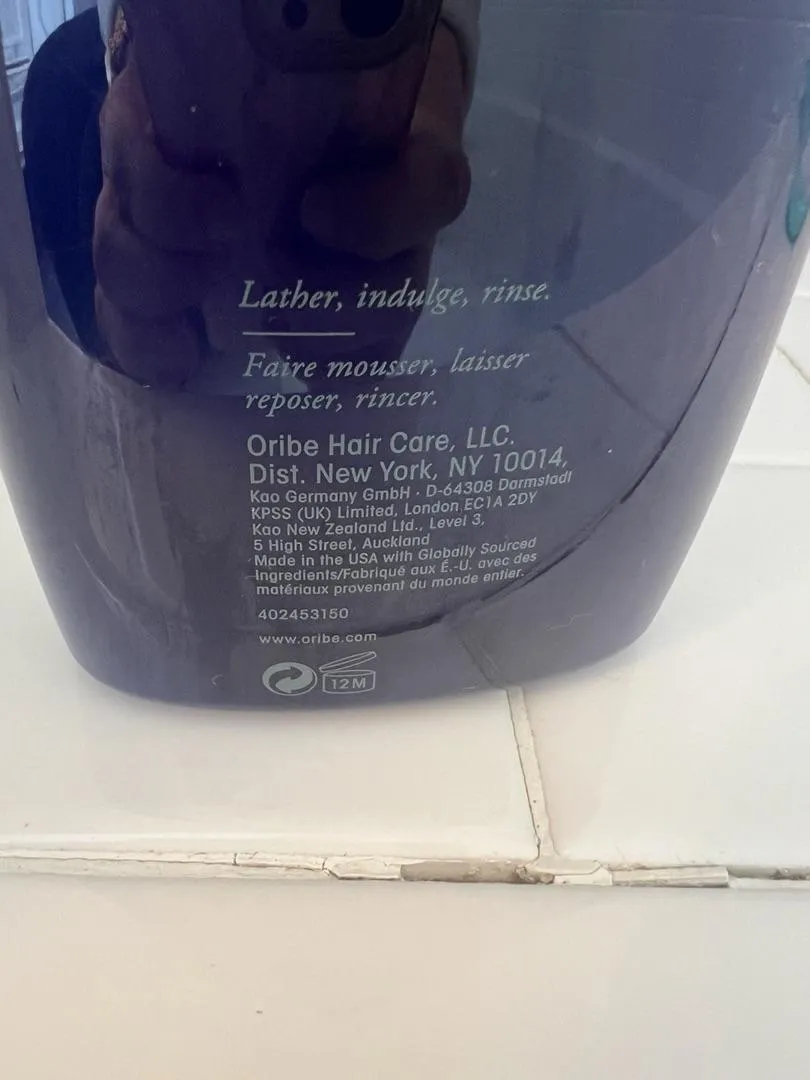 Oribe Supershine Shampoo standaard dof haar glans