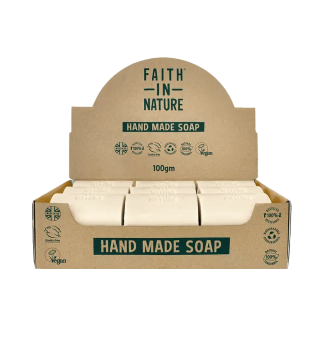 Faith in Nature Lavender Geranium zeep 18 stuks bulk