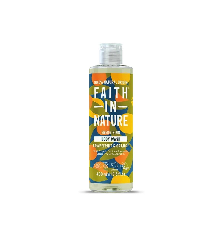 Faith in Nature Grapefruit & Orange douchegel 400ml vegan