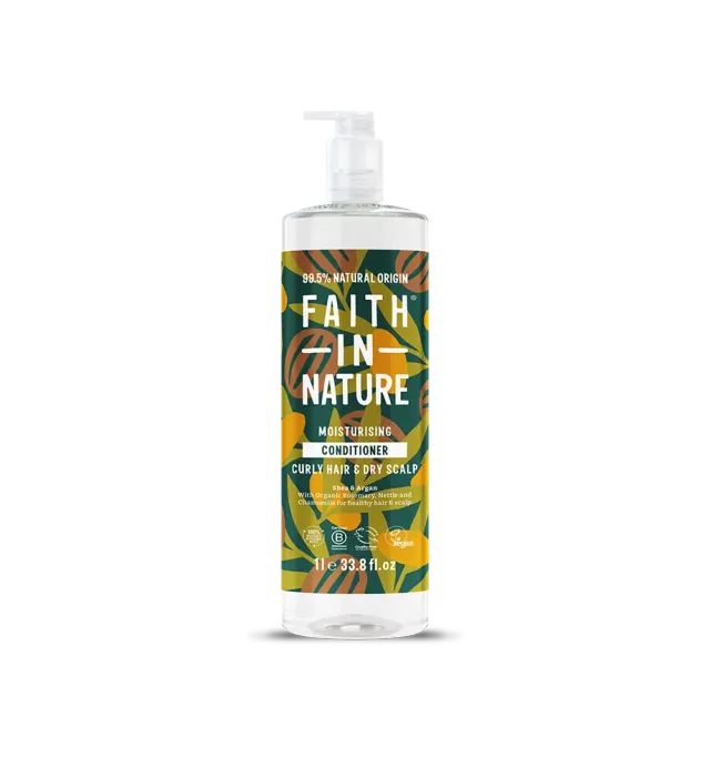 Faith in Nature Shea & Argan conditioner 1L voor droog haar