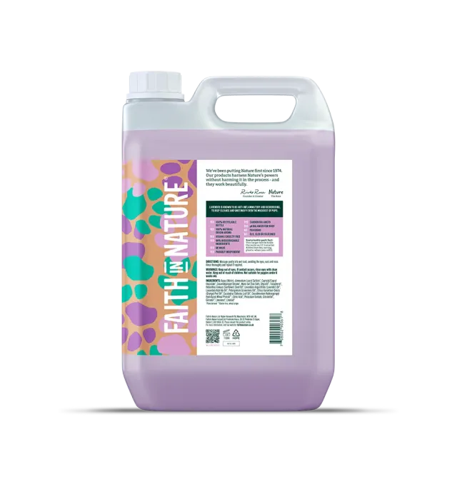 Faith in Nature Lavender hondenshampoo 5L navulling