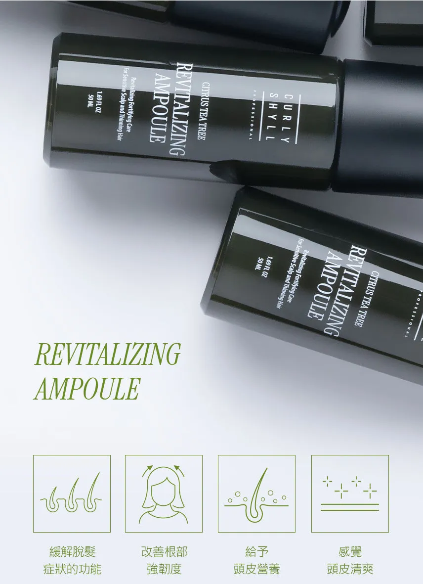 Curly Shyll Revitalizing haarset tegen haaruitval 2-delig