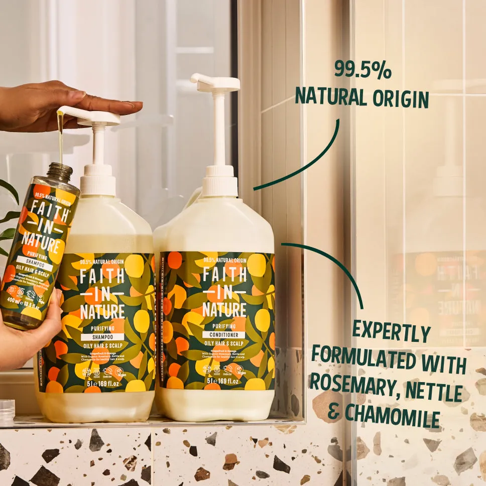 Faith in Nature Grapefruit & Orange conditioner 5L vet haar