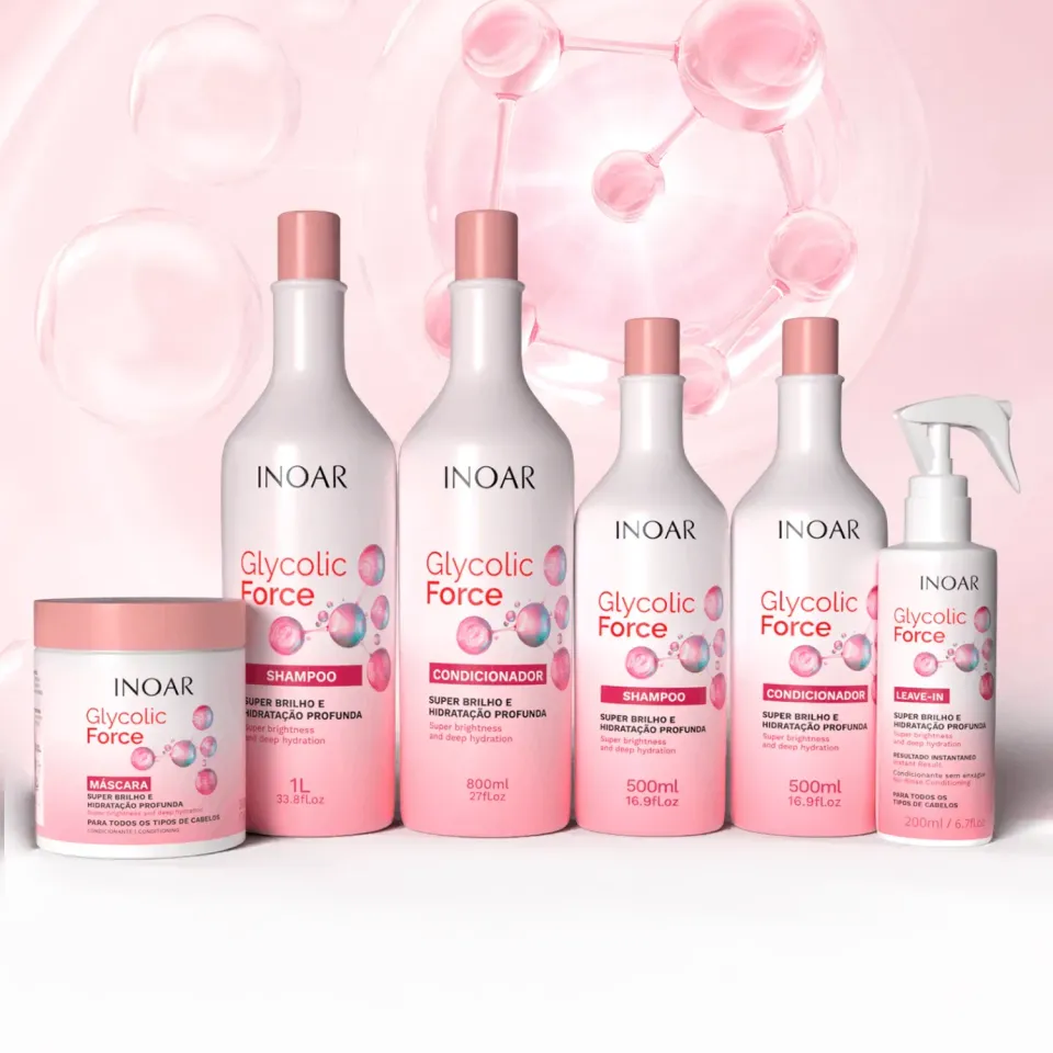 Inoar Glycolic Force haarset met glycolzuur en mango