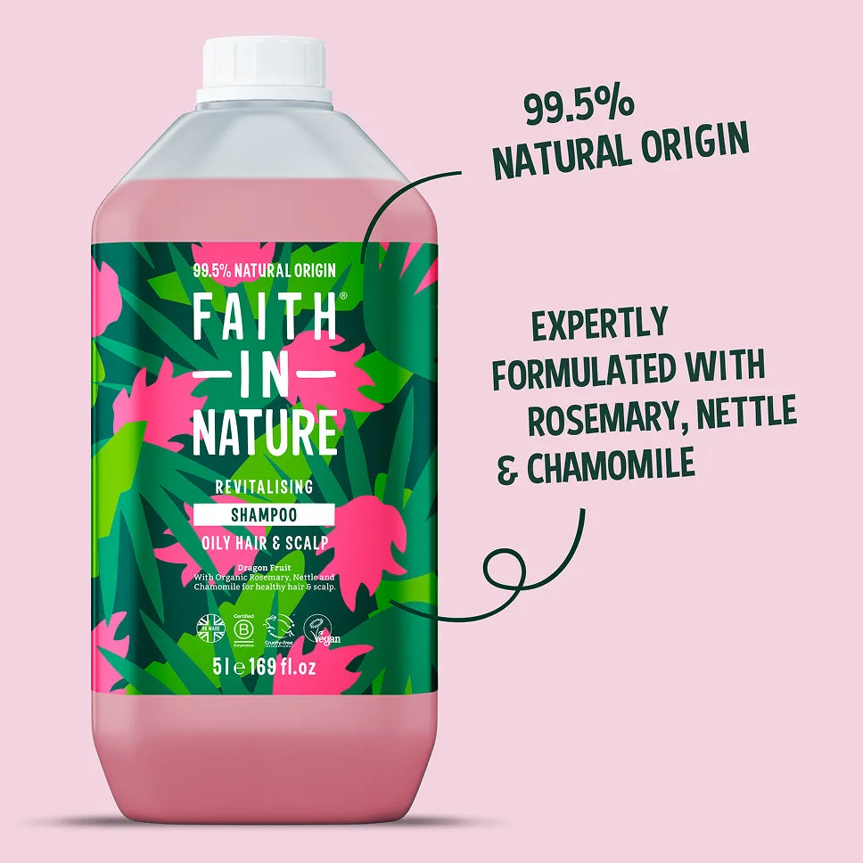 Faith in Nature Dragon Fruit shampoo 5L vet haar