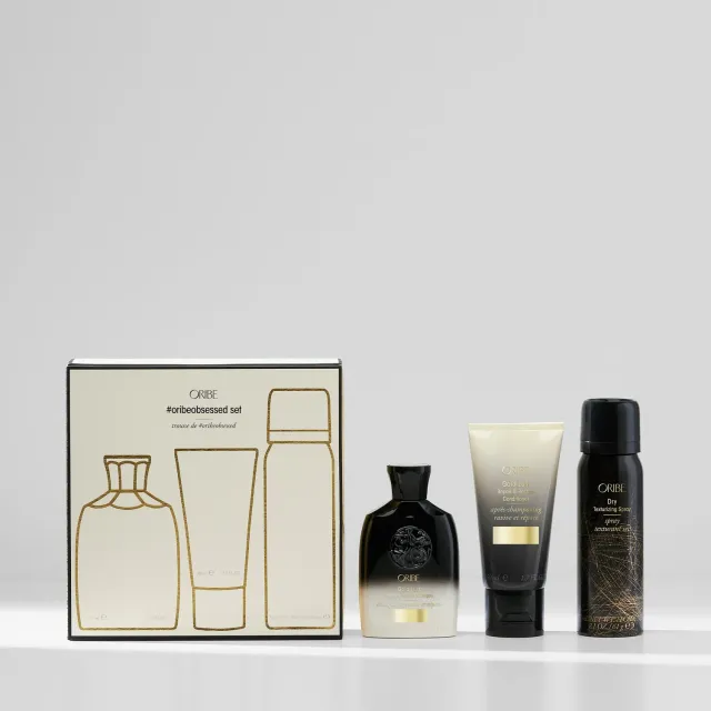 Oribe #oribeobsessed Set reisset Gold Lust + spray