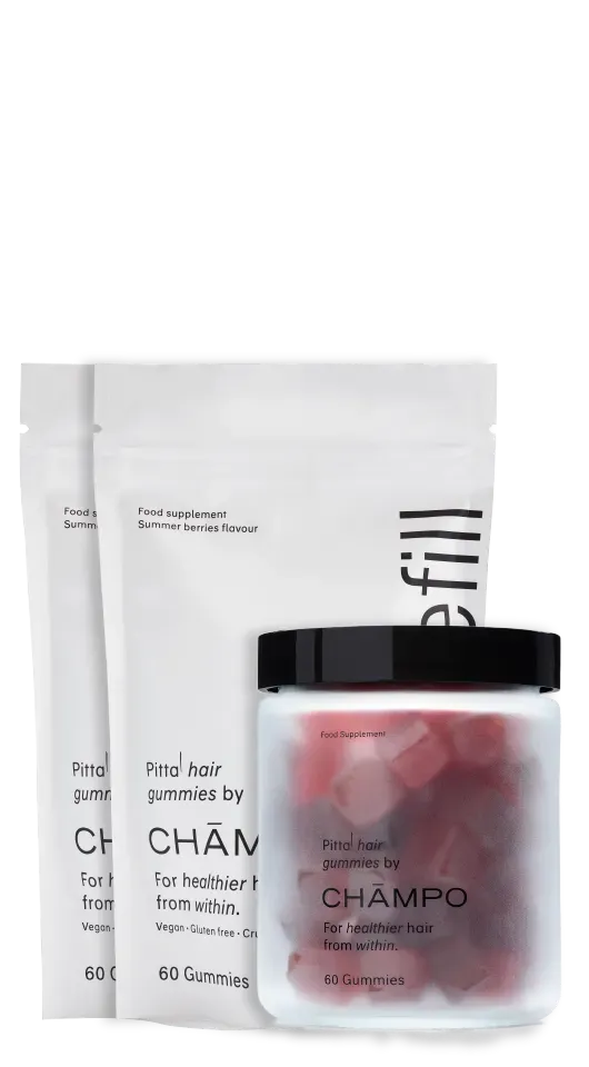 Chāmpo Hair Gummies haargummies startersset 12 weken