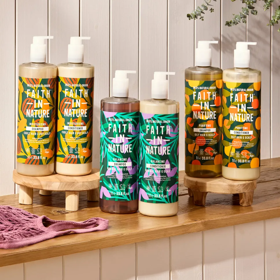Faith in Nature Grapefruit & Orange conditioner 1L vet haar