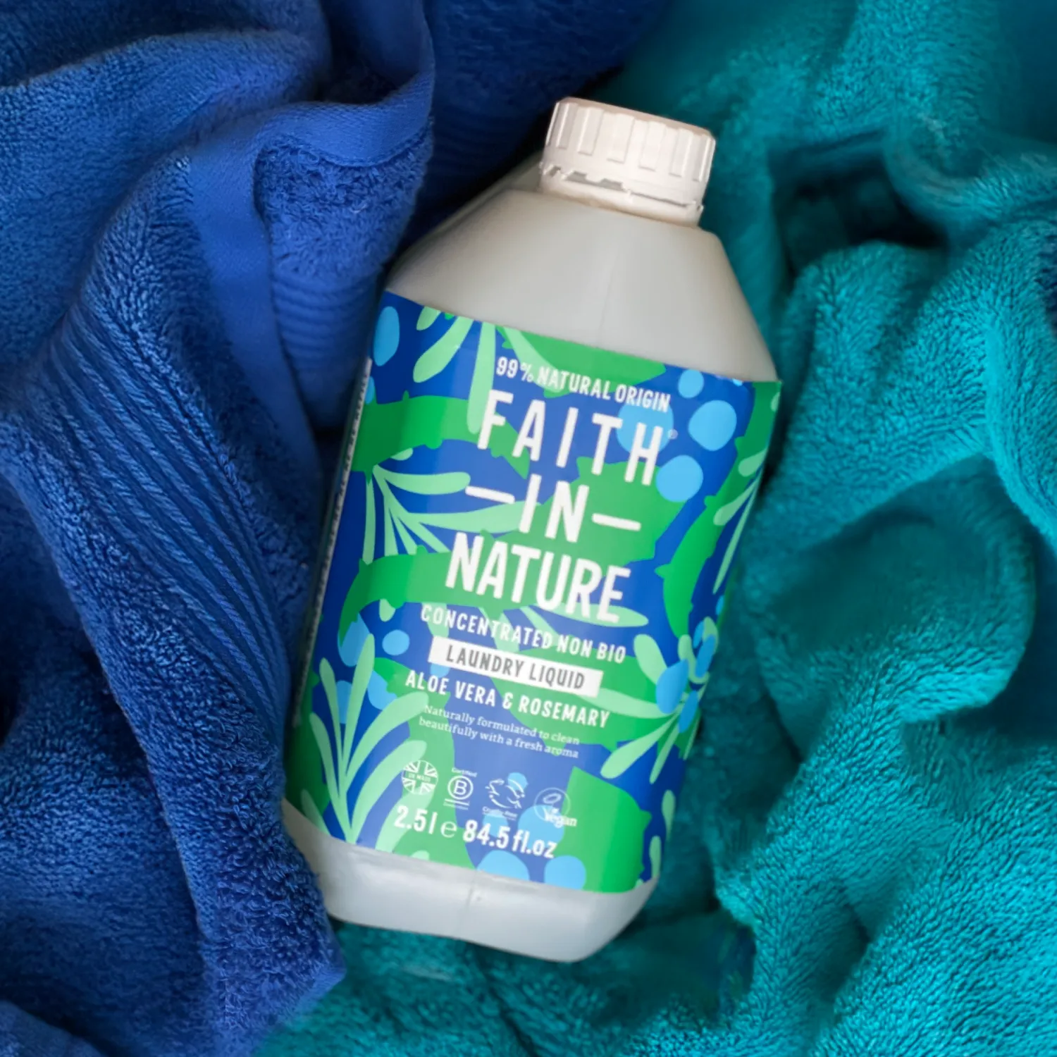Faith in Nature Aloe Vera & Rosemary wasmiddel 2,5L fris