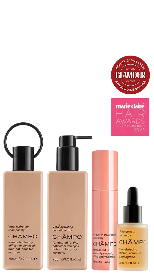 Chāmpo Vata ultimate hydrating system haarset 4-stappen