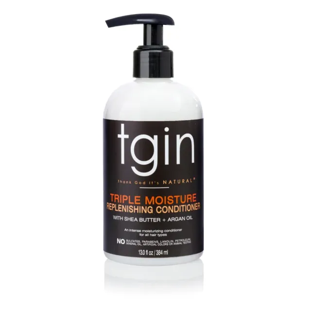 TGIN Triple Moisture Replenishing conditioner 13 oz sheabutter